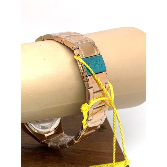 Invicta Women's Watch 28332 Angel Quartz Rose Gold Tone Stainless Steel 35mm - Picture 10 of 14